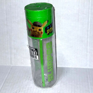 Seven Eleven Pokemon Detective Pikachu Bahama Slurpee Tumbler Bottle Container
